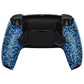 eXtremeRate Retail Textured Blue Remappable RISE4 Remap Kit for PS5 Controller BDM-030, Upgrade Board & Redesigned Back Shell & 4 Back Buttons for PS5 Controller - Controller NOT Included - YPFP3005G3