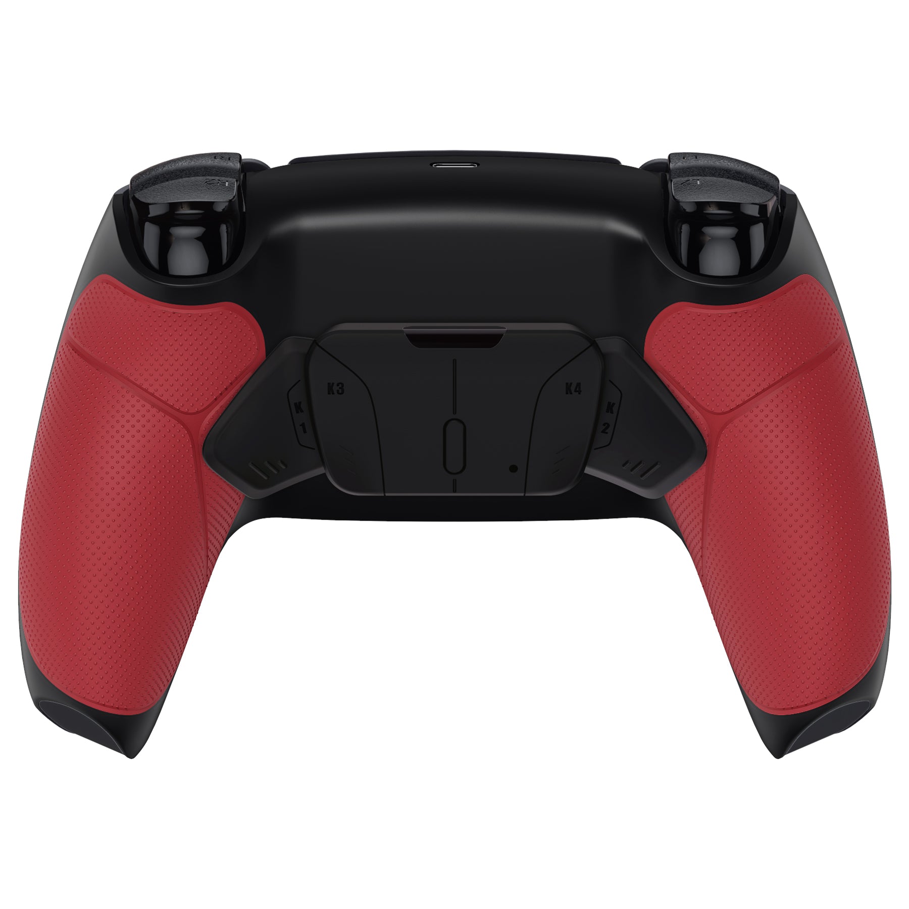 Offers Red PS5 Controller with 4 Remappable Back Paddles and Rubberized Grip (scuf like