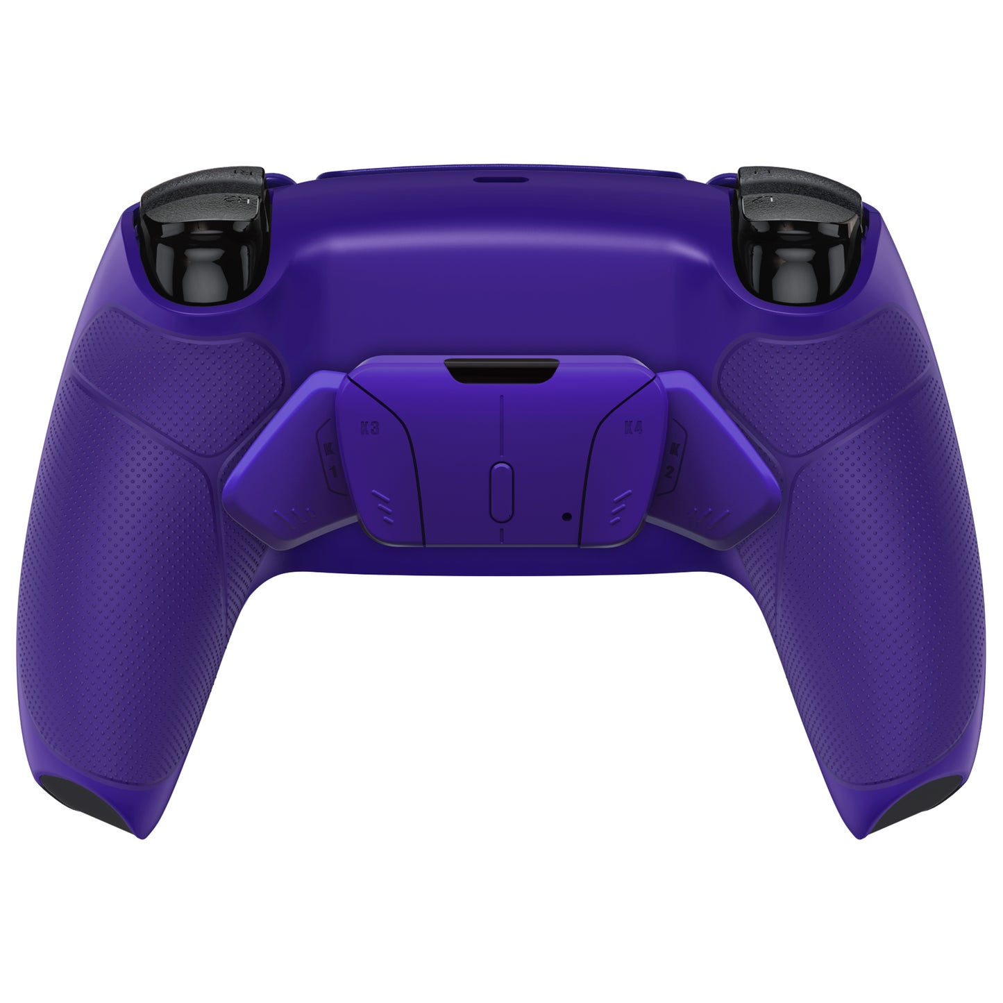 eXtremeRate Retail Galactic Purple Rubberized Grip Remappable RISE 4.0 Remap Kit for PS5 Controller BDM 010 & BDM 020, Upgrade Board & Redesigned Back Shell & 4 Back Buttons for PS5 Controller - Controller NOT Included - YPFU6007