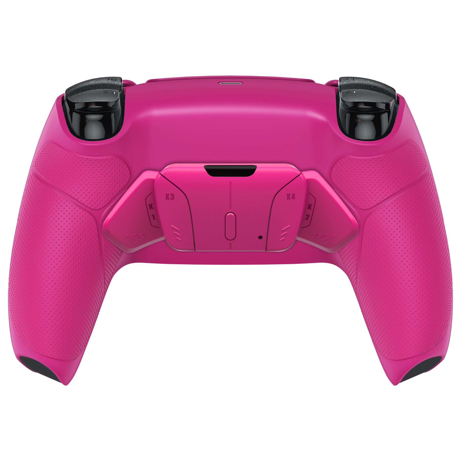 eXtremeRate Nova Pink Rubberized Grip Remappable RISE4 Remap Kit