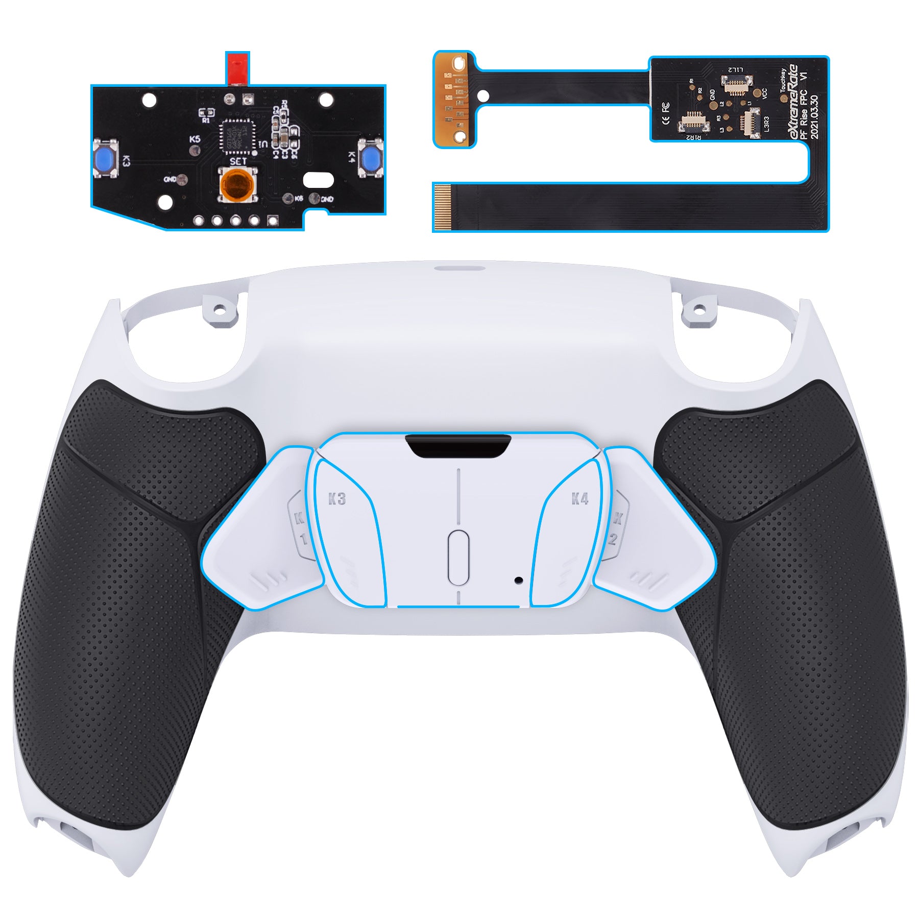 Rise4 Remap kit for PS5 Controller BDM-010/020 – eXtremeRate Retail