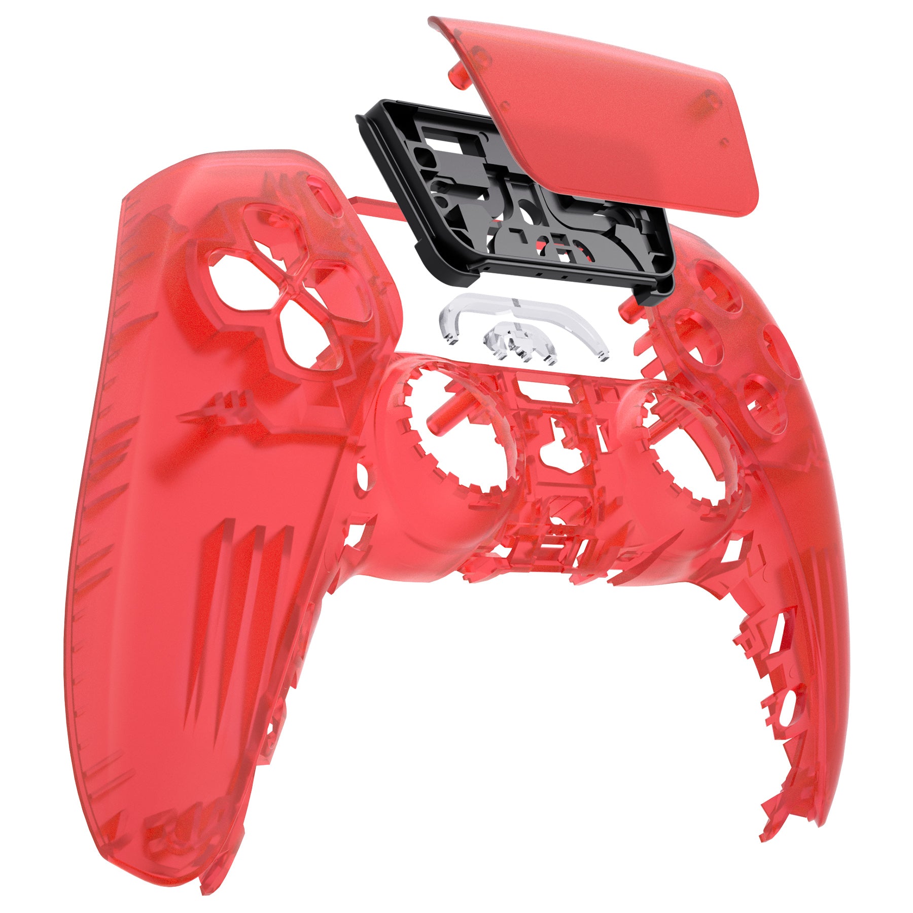 Red Chrome with Matching TouchPad Custom PS4 top Controller NEW