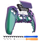 eXtremeRate Retail Chameleon Green Purple Touchpad Front Housing Shell Compatible with ps5 Controller BDM-010 BDM-020 BDM-030, DIY Replacement Shell Custom Touch Pad Cover Compatible with ps5 Controller - ZPFP3002G3