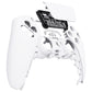 eXtremeRate Retail White Touchpad Front Housing Shell Compatible with ps5 Controller BDM-010 BDM-020 BDM-030, DIY Replacement Shell Custom Touch Pad Cover Compatible with ps5 Controller - ZPFP3008G3