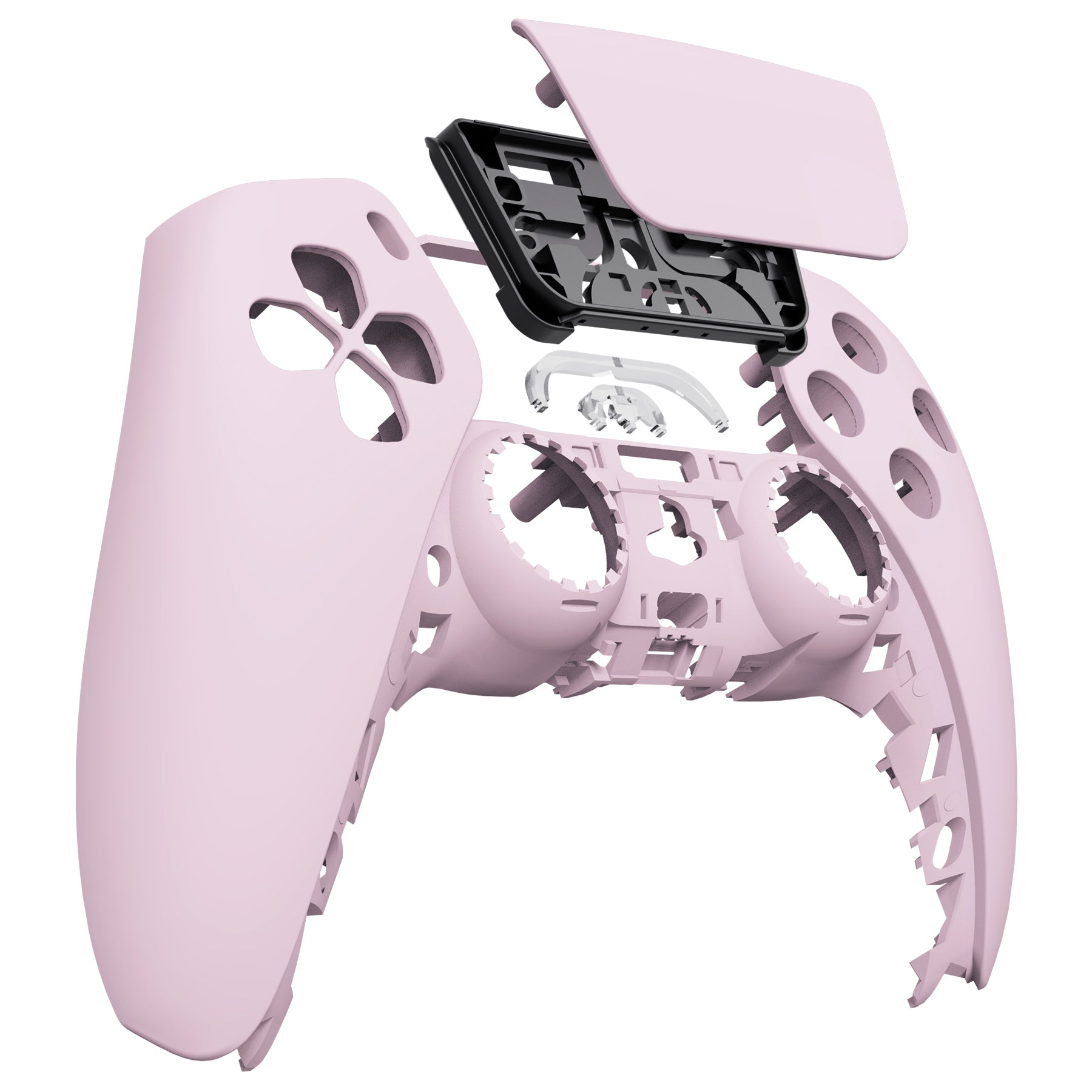 eXtremeRate Cherry Blossoms Pink Touchpad Front Housing Shell 