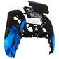 eXtremeRate Retail Blue Flame Touchpad Front Housing Shell Compatible with ps5 Controller BDM-010 BDM-020 BDM-030, DIY Replacement Shell Custom Touch Pad Cover Compatible with ps5 Controller - ZPFT1005G3