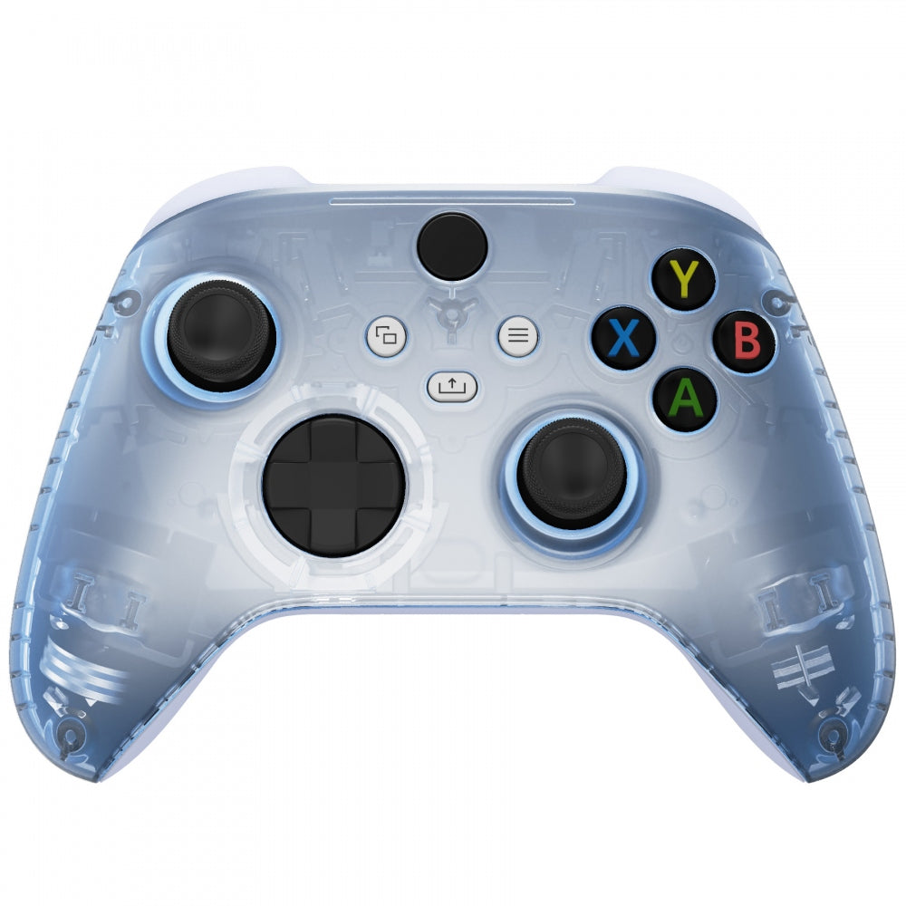 White see through 2024 xbox one controller