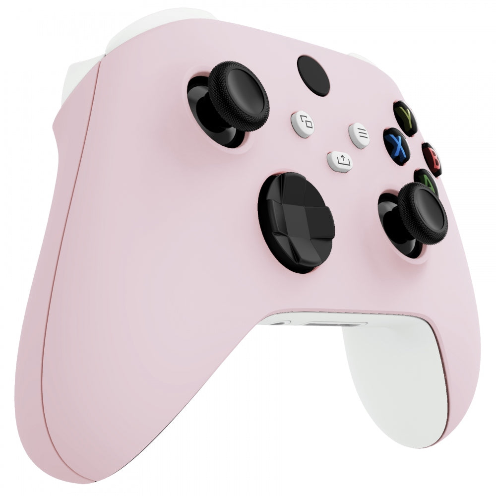 eXtremeRate Replacement Front Housing Shells with Side Rails Panels for  Xbox Series X & S Controller - Cherry Blossoms Pink