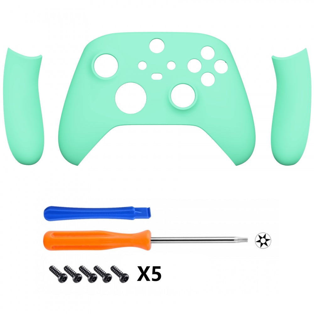 eXtremeRate Replacement Front Housing Shells with Side Rails Panels for  Xbox Series X & S Controller - Mint Green