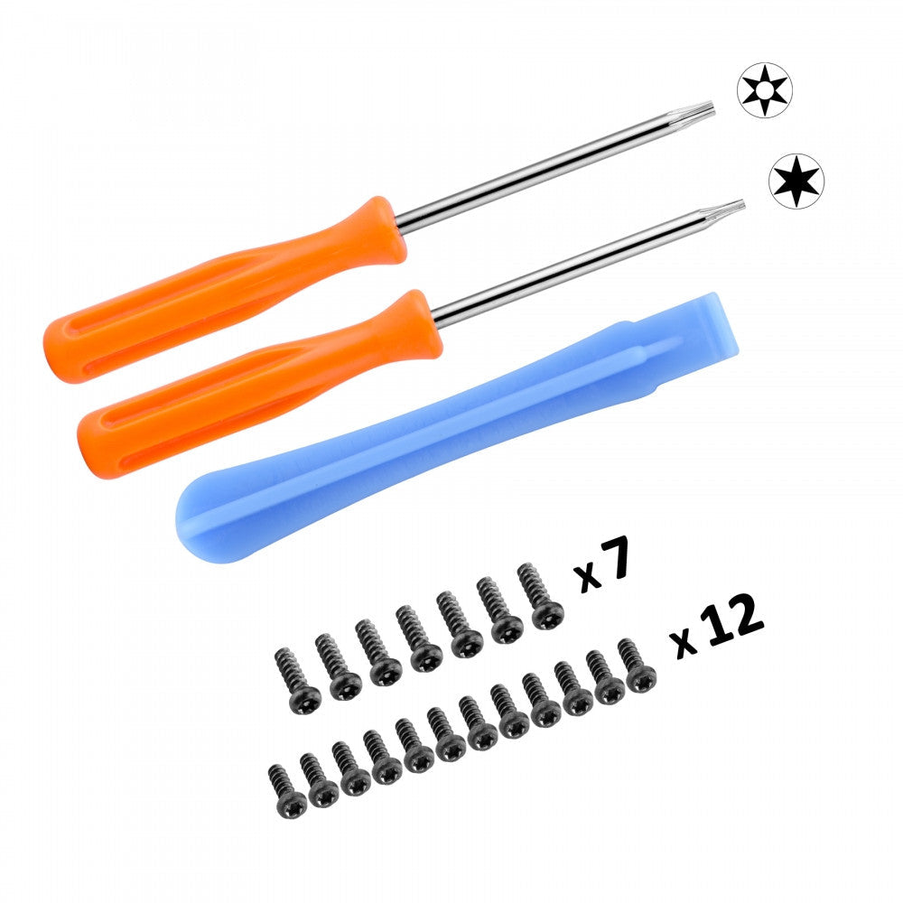 eXtremeRate Retail Tools Torx T8H T6 Screwdrivers Screws for Xbox One Controller Shell-ZYXOB0025