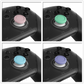 eXtremeRate Retail Replacement 3D Joystick Thumbsticks, Analog Thumb Sticks with Cross Screwdriver for Nintendo Switch Pro Controller - Cherry Blossoms & Mint Green & Heaven Blue & Light Violet - ZKRM502