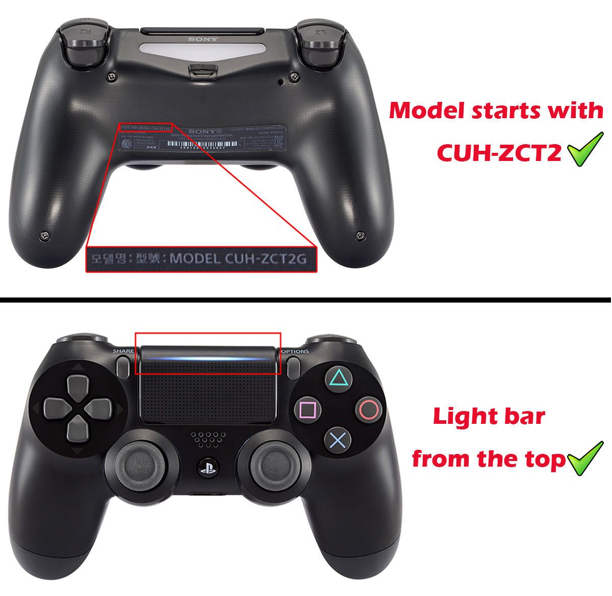 Ps4 with store light on top